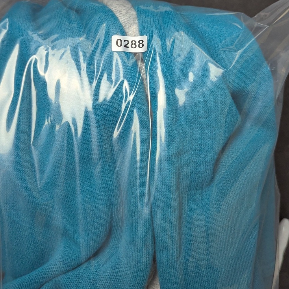 Champion Mens Hoodie Teal Blue Graphic Pullover Sweatshirt Medium GF89H - Picture 13 of 13